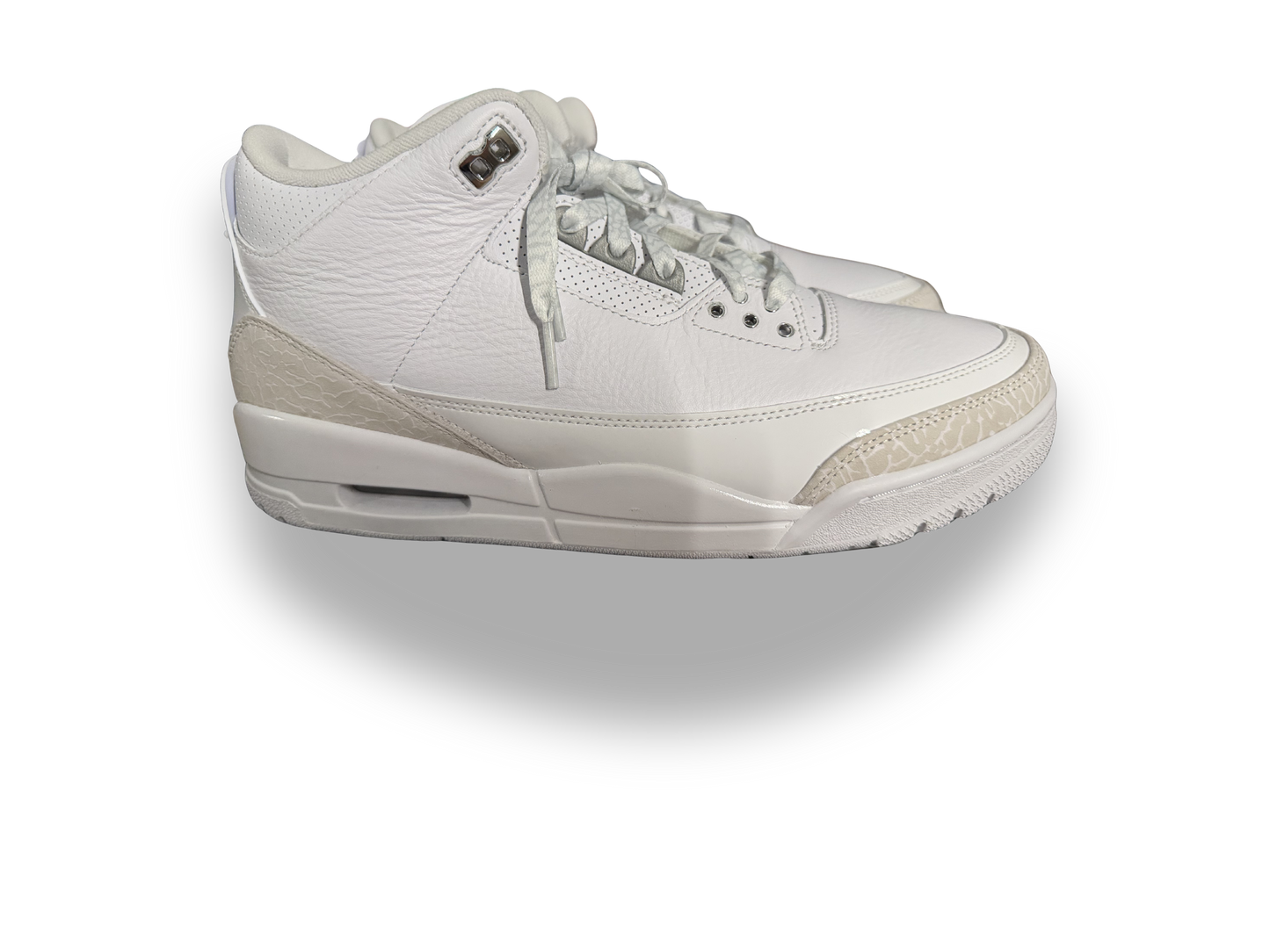 Air Jordan 3 Retro – Pure Money / White Metallics – Size 10.5 - DS - NEW IN BOX